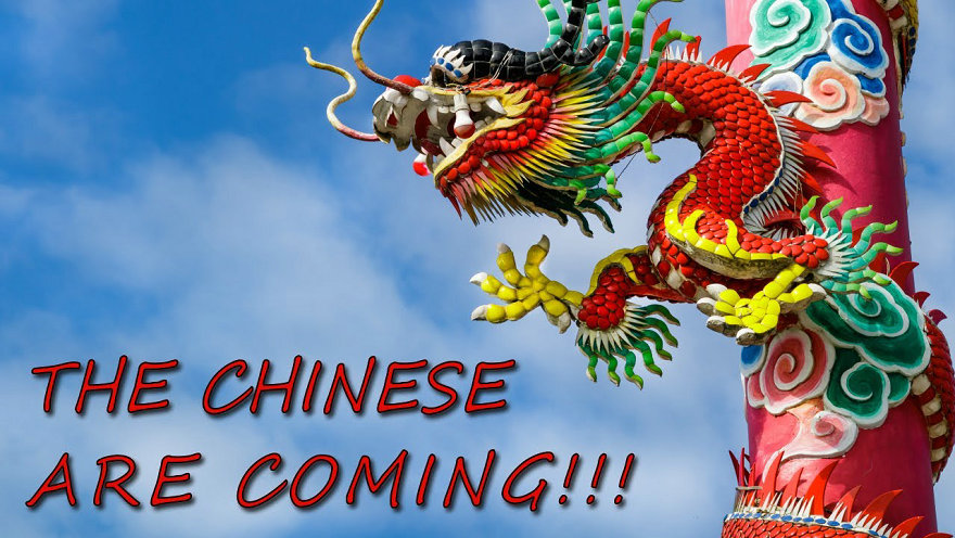 The chinene are coming